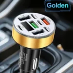 Fast Car Charger with LED Display
